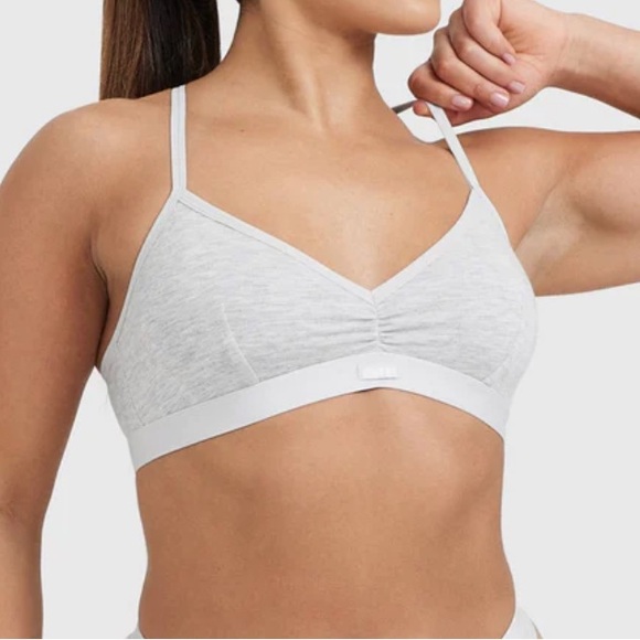 Oner Active Soft Classic Bralette Medium Black Light Gray and White Bundle Set - Picture 6 of 16